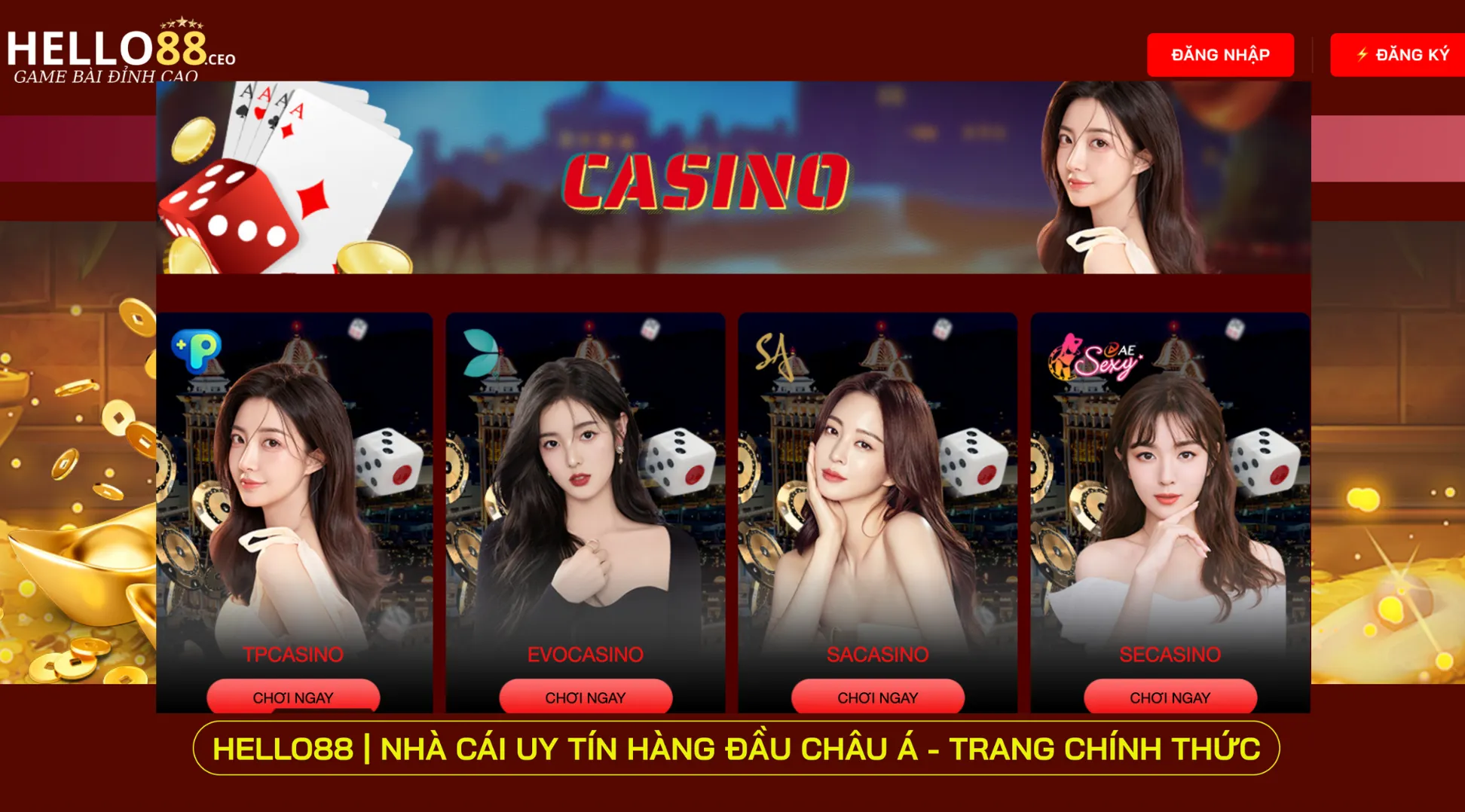 Tổng quan về Casino Online Hello88.