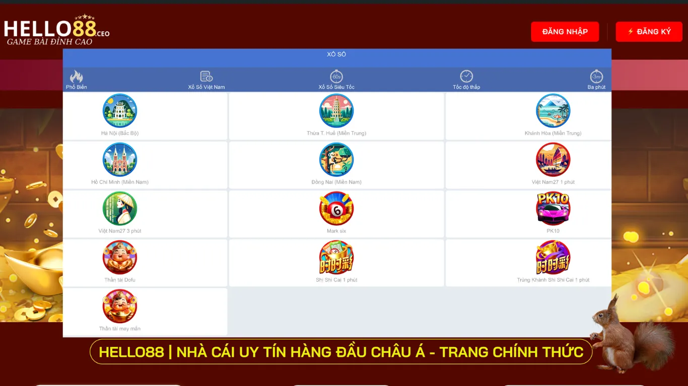 Những ưu điểm nổi bật chỉ có tại xổ số Hello88.